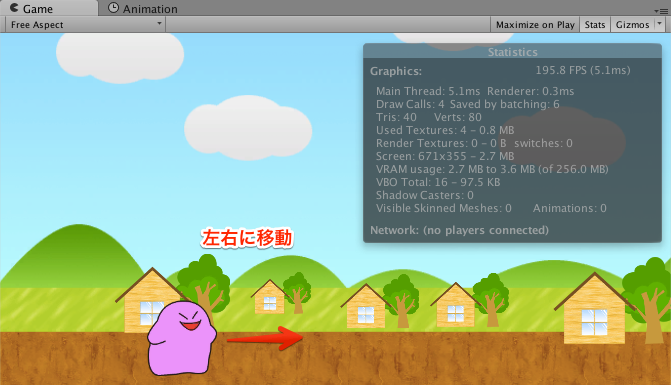 Unity2d 入門 横スクロールアクションゲームを作ってみたい キャラクターを動かしてみる 株式会社befool ブログ